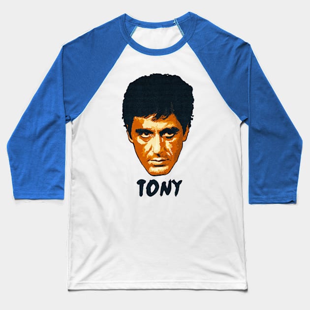 Tony Baseball T-Shirt by Soysip